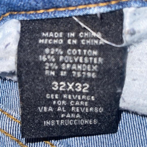 Moto style destroyed WAIMEA Jeans - Picture 3 of 4